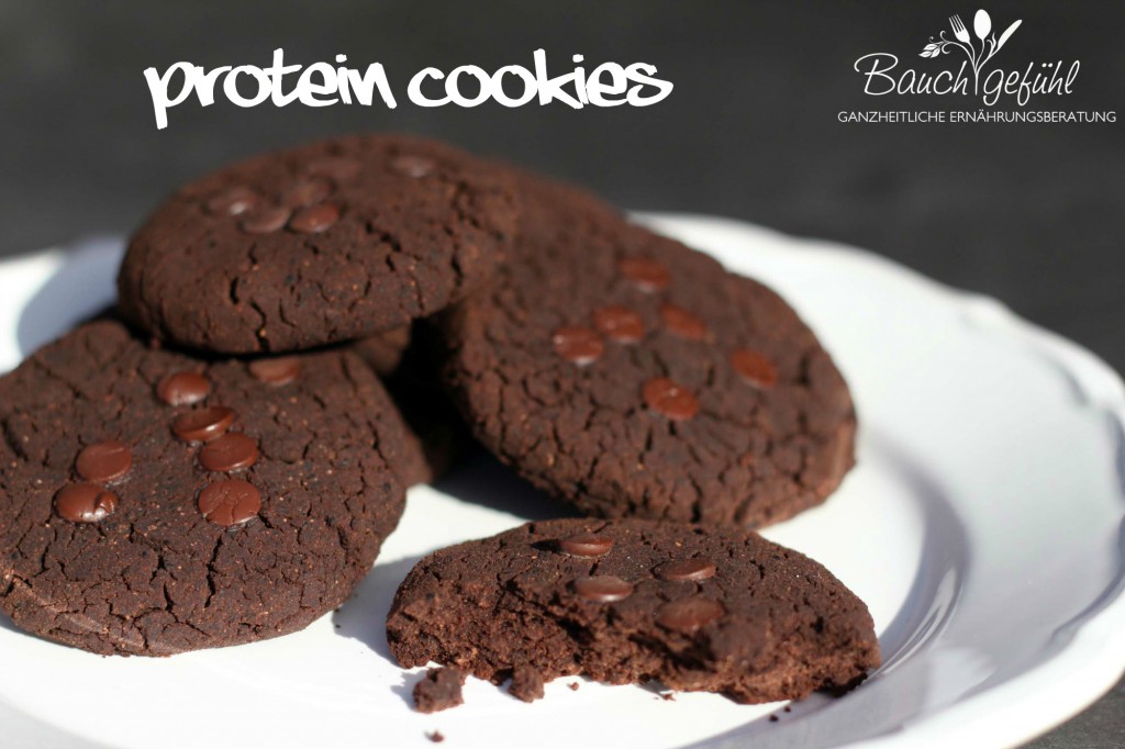 Schokoladen Proteincookies glutenfrei vegan paleo 